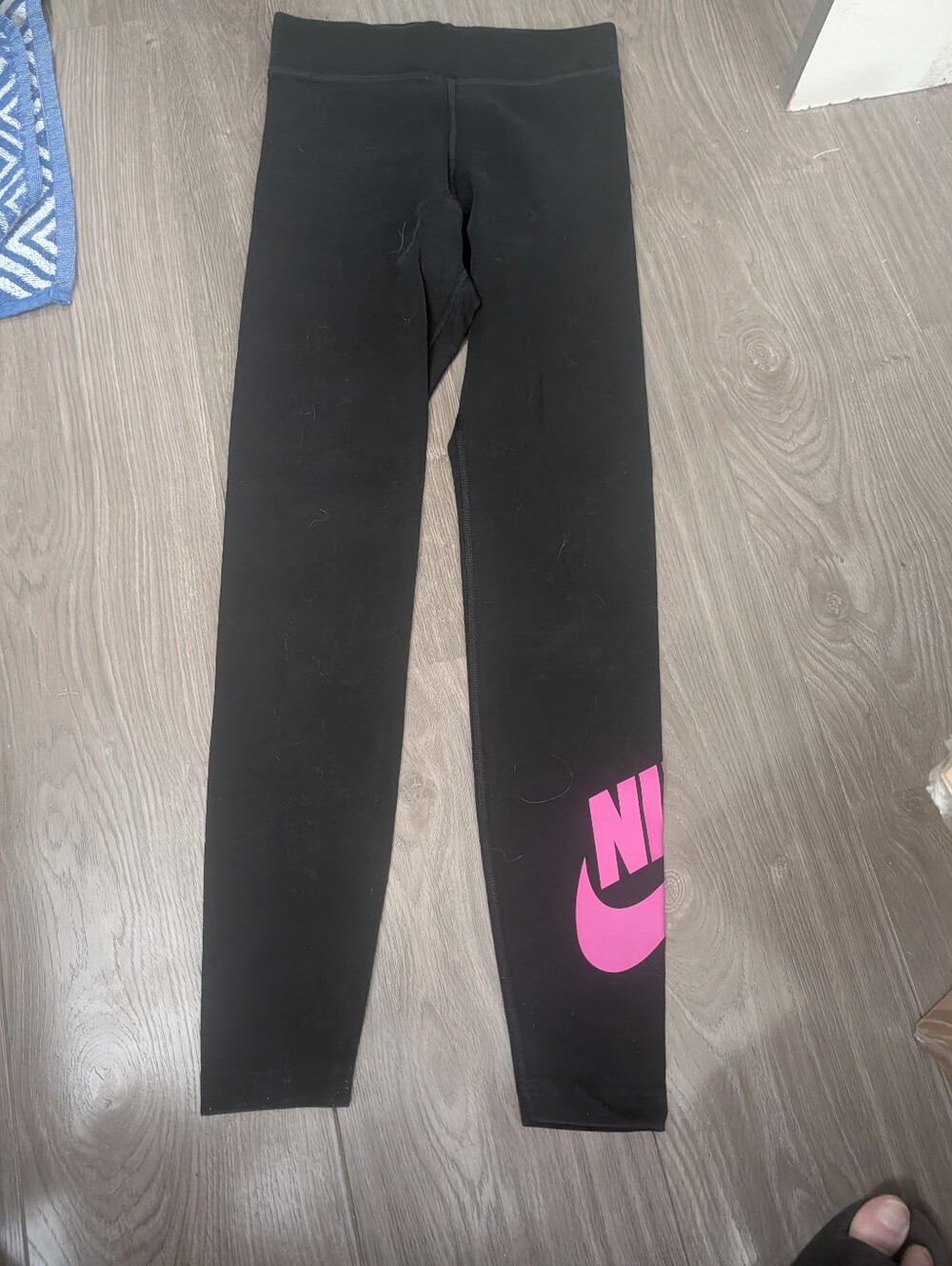 Pink And Black Nike Leggings Size Xs Perfect Condition Washed NVR Worn